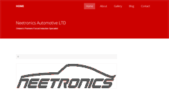 Desktop Screenshot of neetronics.com